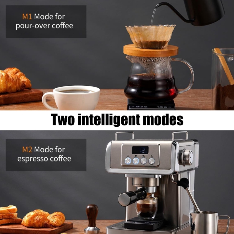 Scale Drip Timer - Small Coffee Scale with Timers High