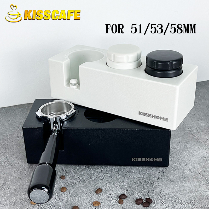 Espresso Tamper Set - Coffee Tamper Mat Stand Portafilter Holder