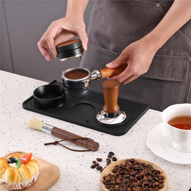 B17B Espresso Tamping Mat And  - Espresso Tamper Set incelemesi ve fiyatı