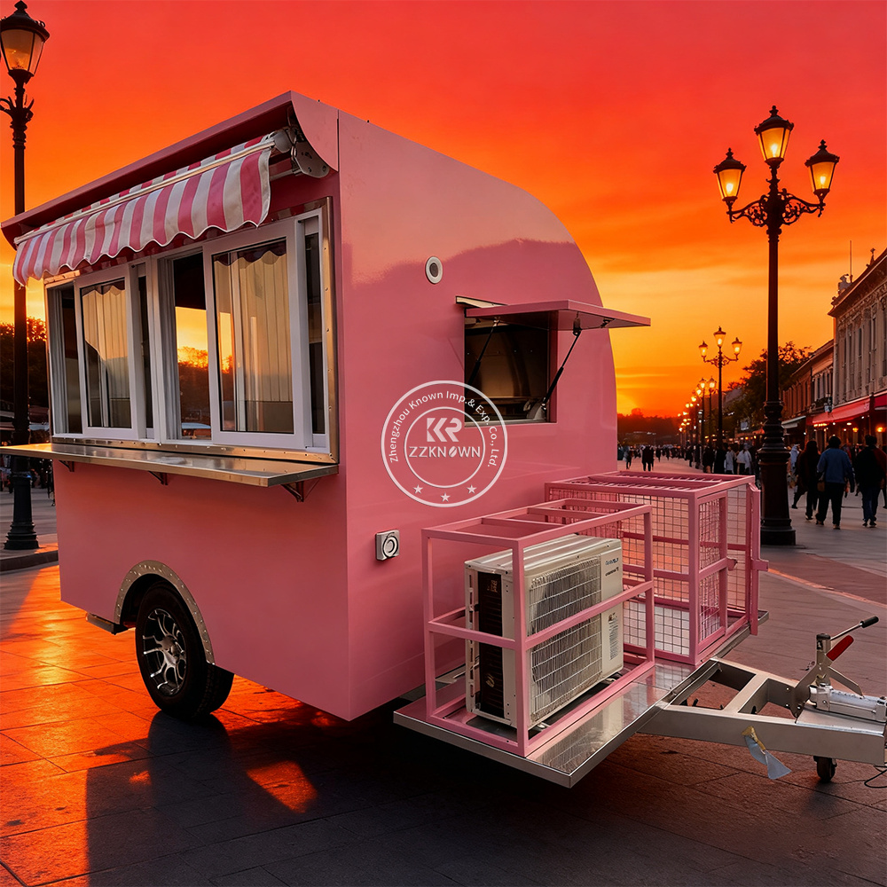 Outdoor Food Kiosk Foodtrailer - Coffee Equipment Manufacturers incelemesi ve fiyatı