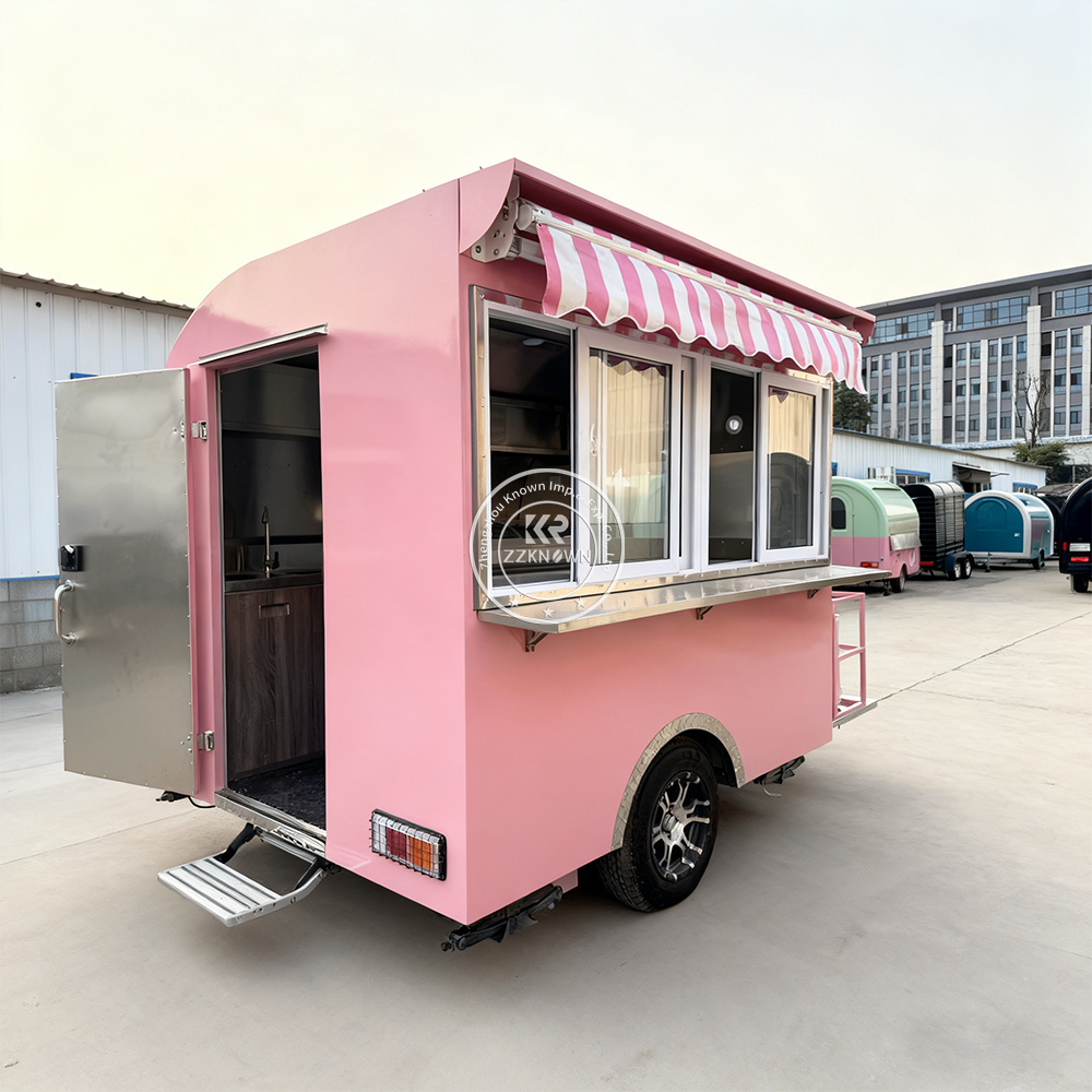 Outdoor Food Kiosk Foodtrailer - Coffee Equipment Manufacturers incelemesi ve fiyatı