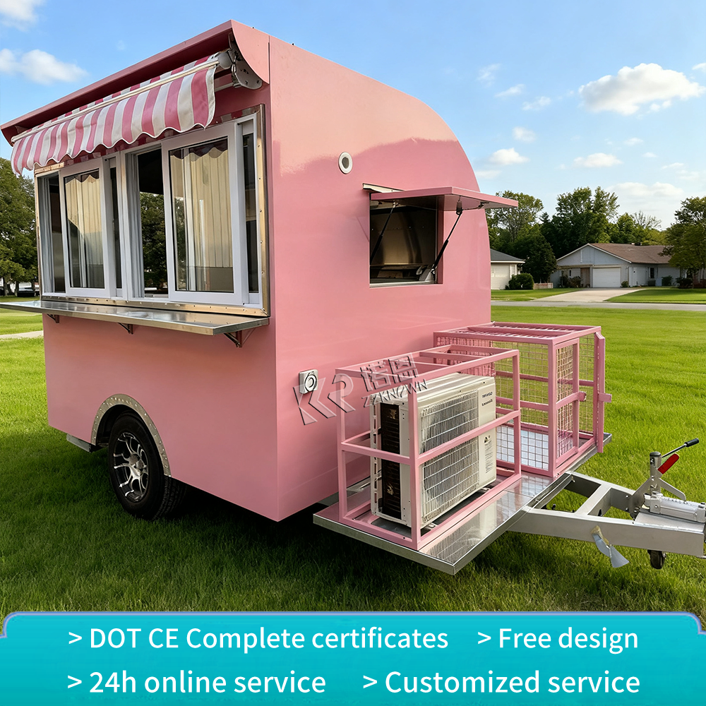 Outdoor Food Kiosk Foodtrailer - Coffee Equipment Manufacturers incelemesi ve fiyatı