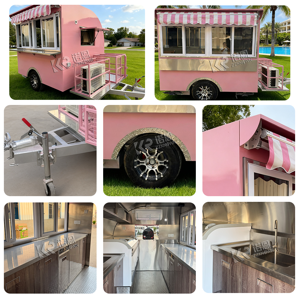 Outdoor Food Kiosk Foodtrailer - Coffee Equipment Manufacturers incelemesi ve fiyatı