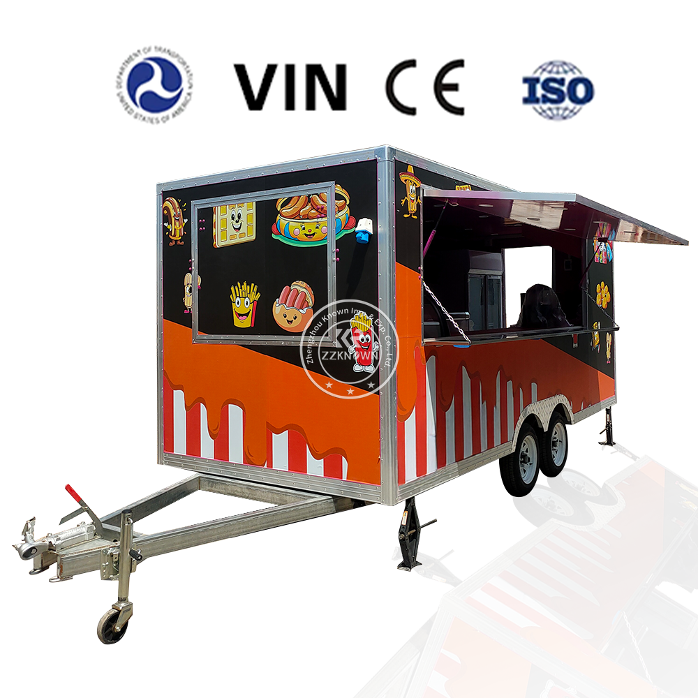 BBQ Concession Trailer Fully E - Coffee Equipment Manufacturers incelemesi ve fiyatı