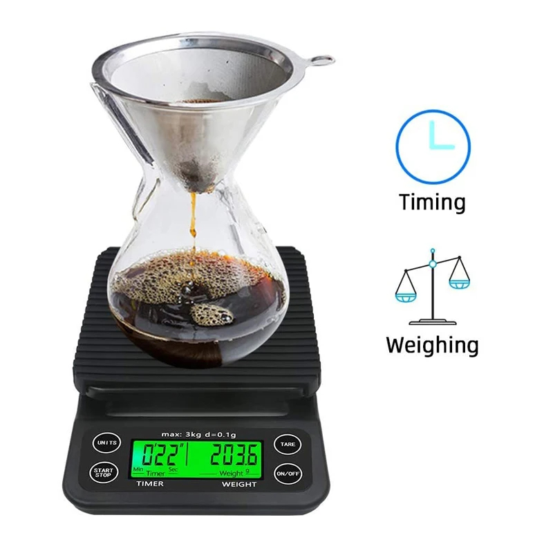 Electronic Digital Kitchen Sca - Scale Drip Timer incelemesi ve fiyatı