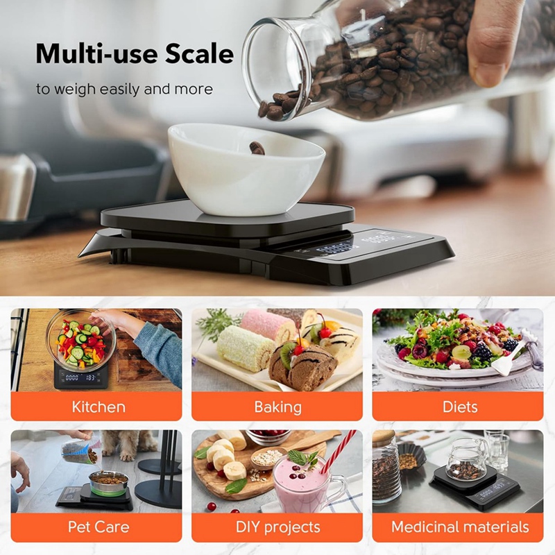 ABXF-1 Piece Digital Coffee Sc - Scale Drip Timer incelemesi ve fiyatı