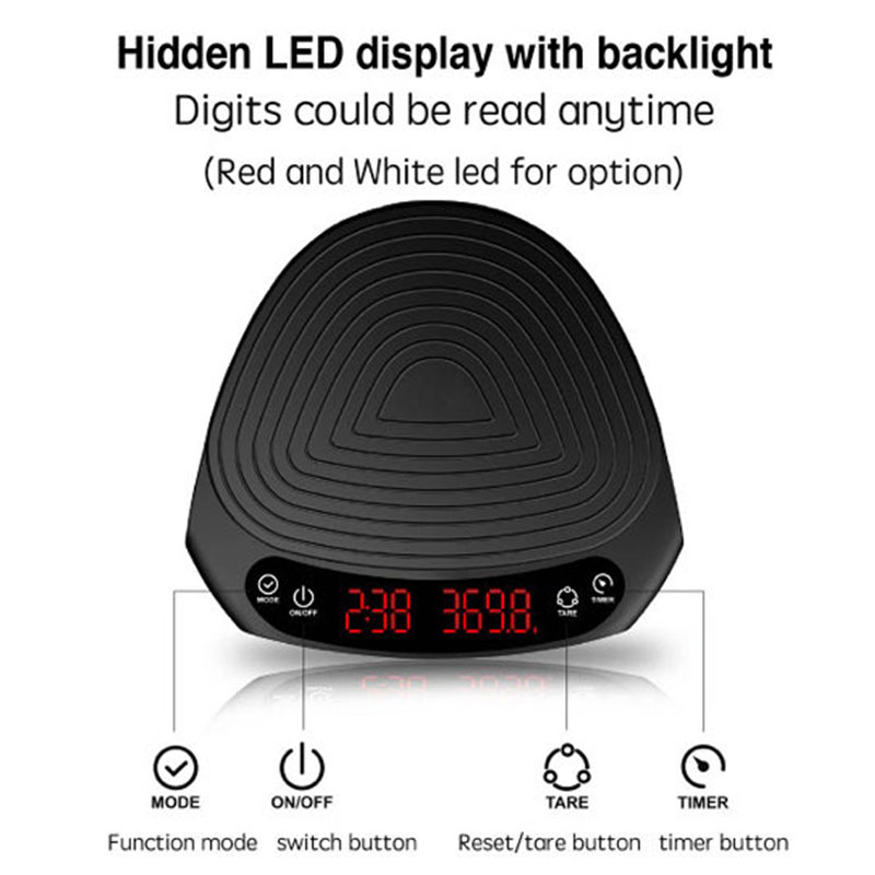 Coffee Scale Electronic Scale  - Scale Drip Timer incelemesi ve fiyatı