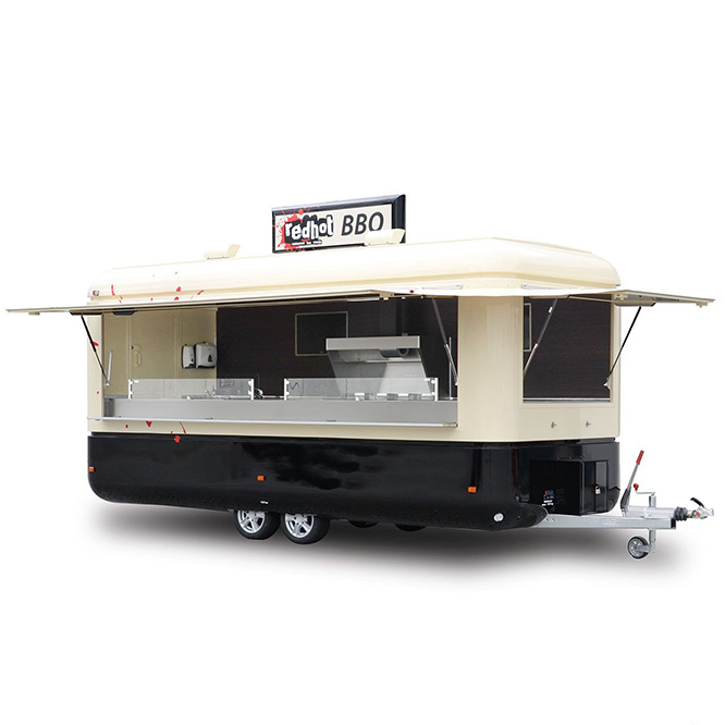 BBQ Concession Trailer Fully E - Coffee Equipment Manufacturers incelemesi ve fiyatı