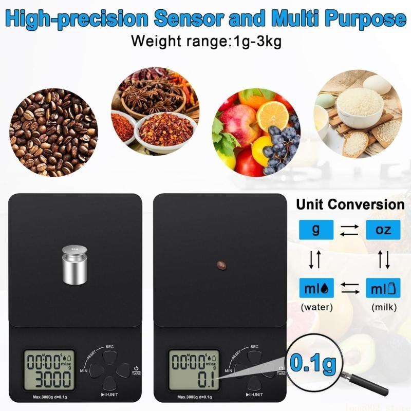 D0AB Coffee Scale with Timer 0 - Scale Drip Timer incelemesi ve fiyatı