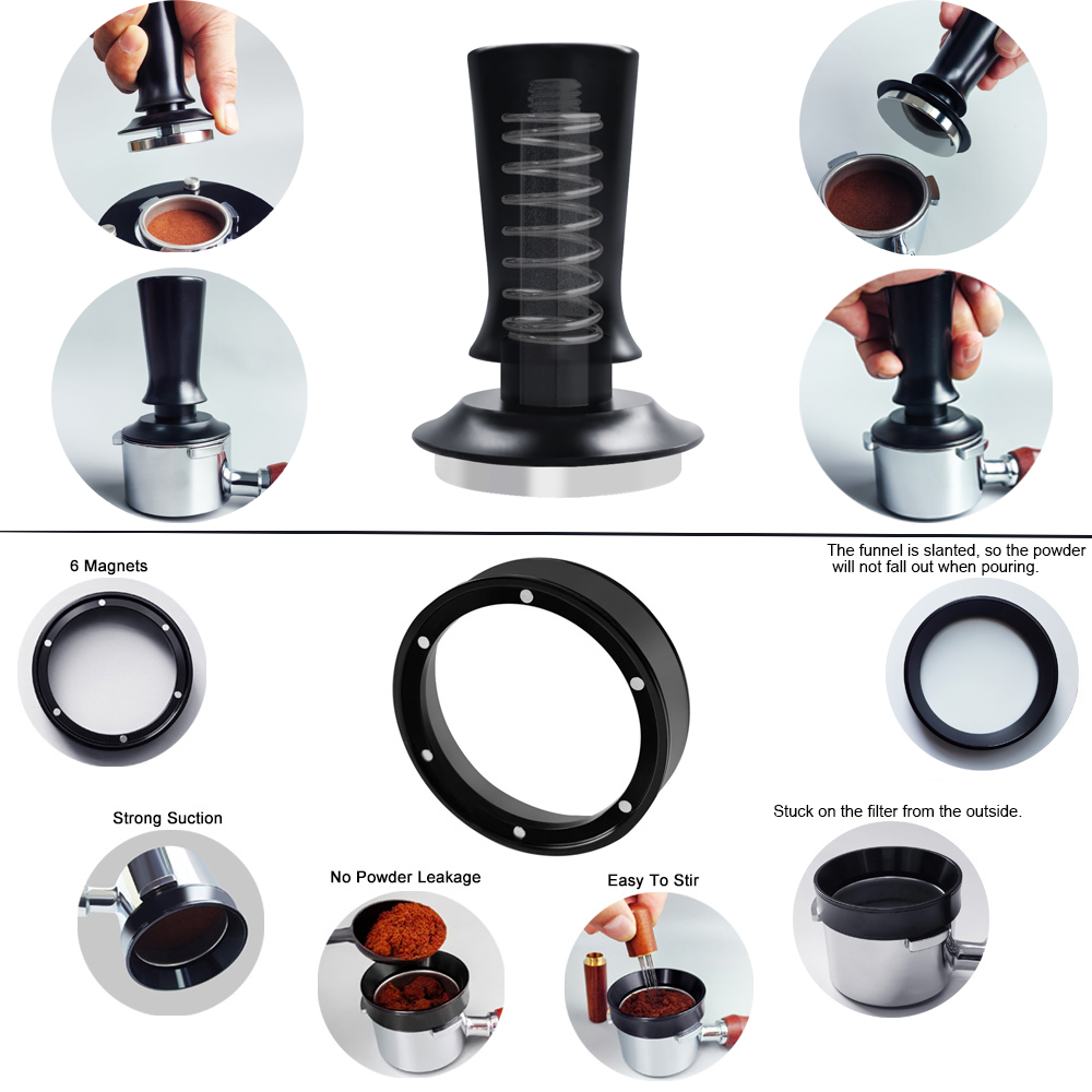 51/53/58mm Espresso Tamper, 5P - Espresso Tamper Set incelemesi ve fiyatı