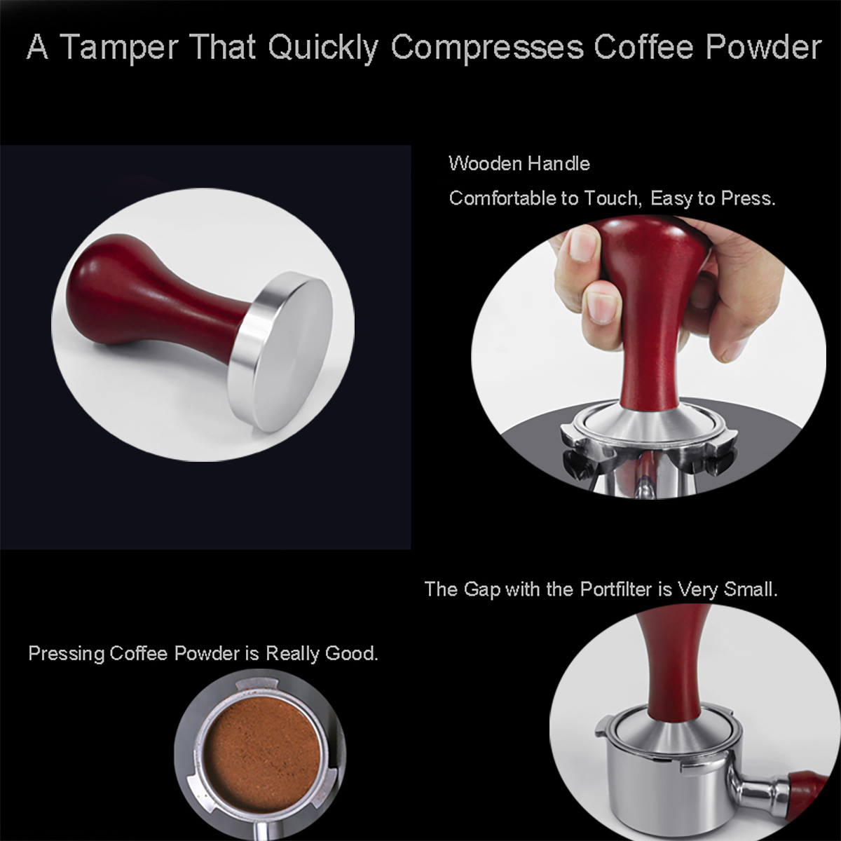 51mm 53mm 58mm Espresso Tamper - Espresso Tamper Set incelemesi ve fiyatı