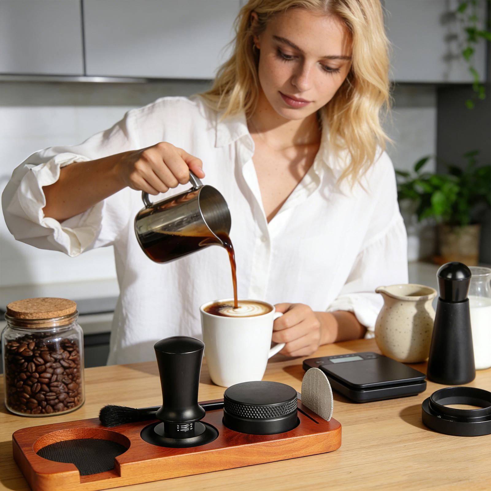 7Pcs Espresso Accessories Kit, - Espresso Tamper Set incelemesi ve fiyatı