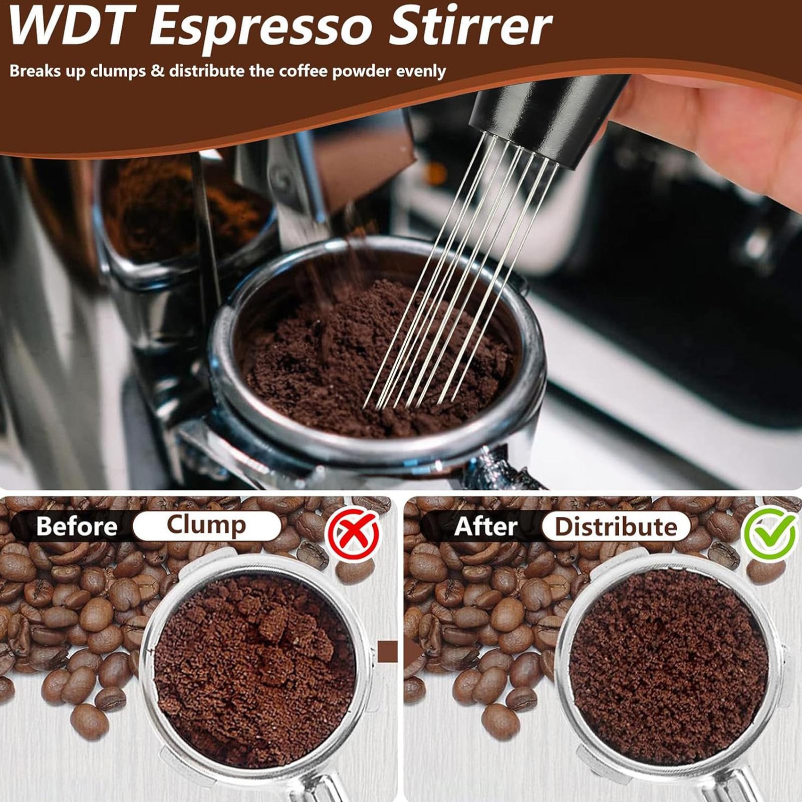 7Pcs Espresso Accessories Kit, - Espresso Tamper Set incelemesi ve fiyatı