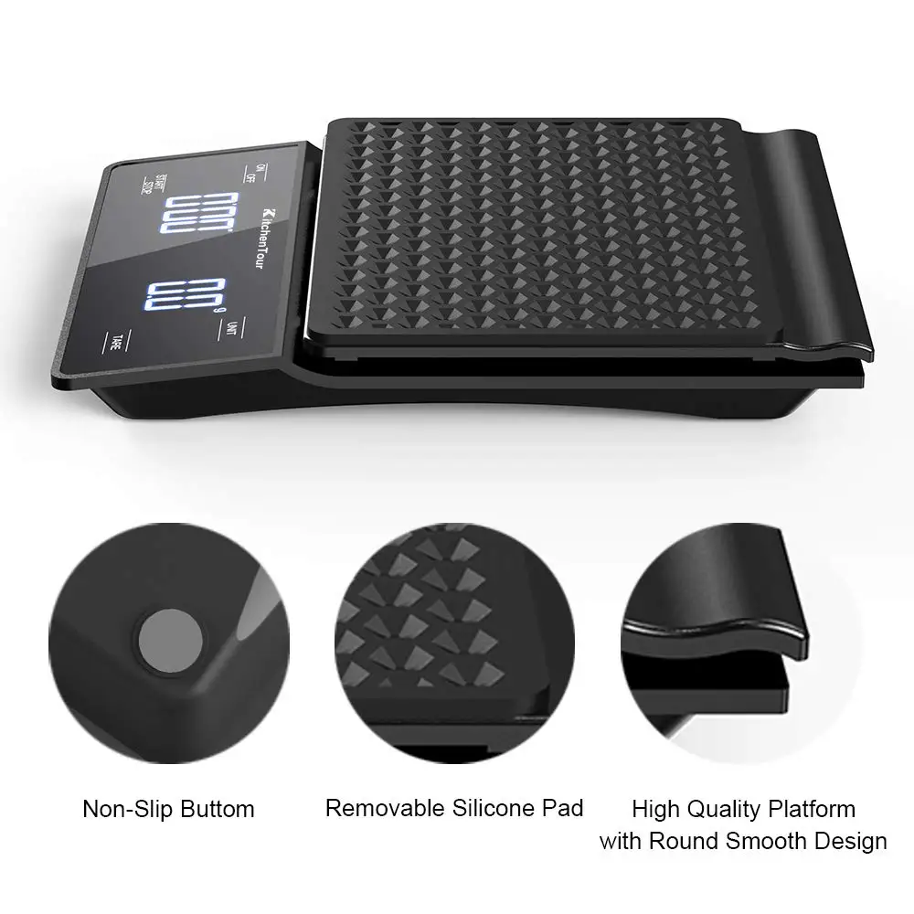 Kitchen Tools Coffee Scale wit - Scale Drip Timer incelemesi ve fiyatı