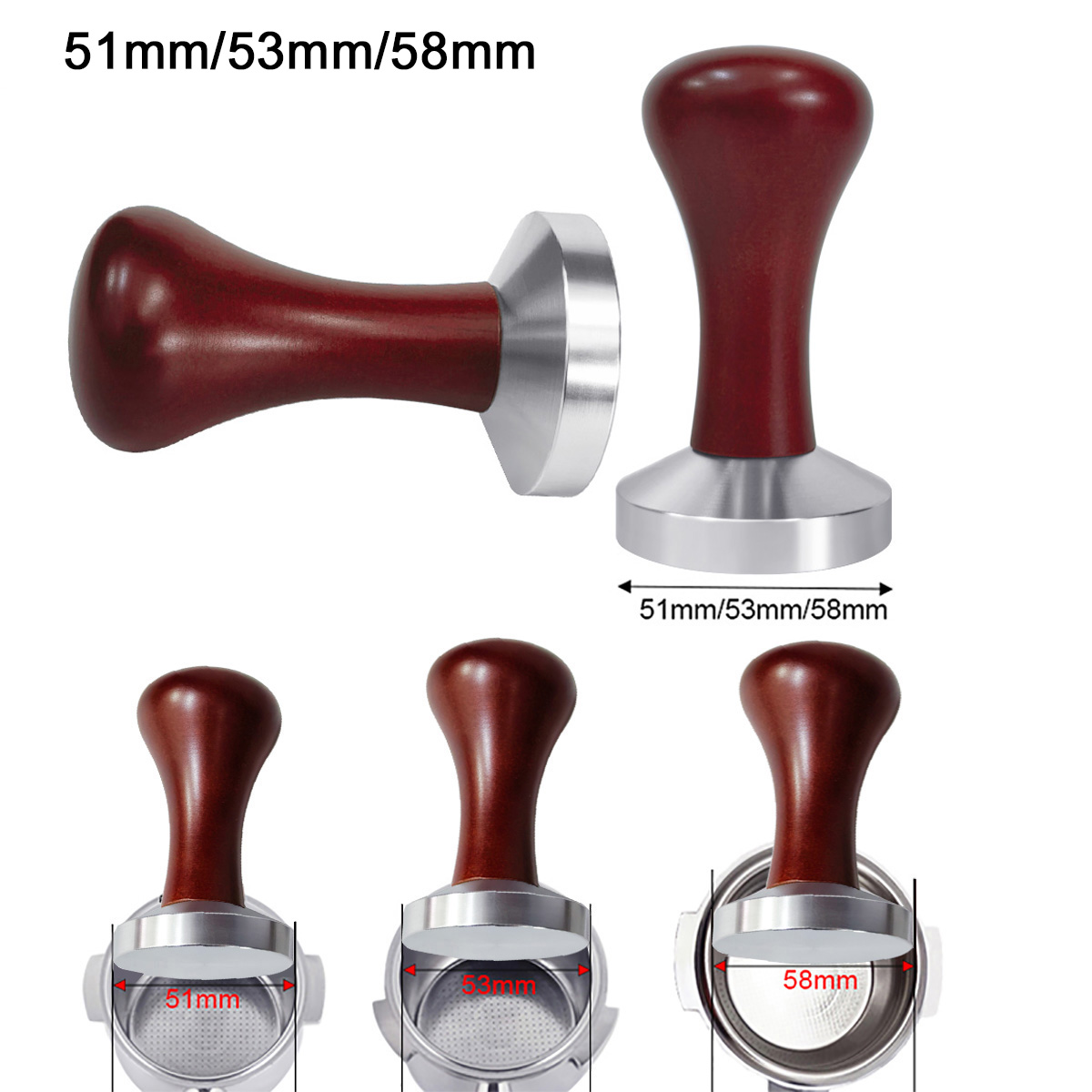 51mm 53mm 58mm Espresso Tamper - Espresso Tamper Set incelemesi ve fiyatı
